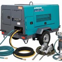 Компрессор с Компрессор с пескоструйным оборудованием AIRMAN 